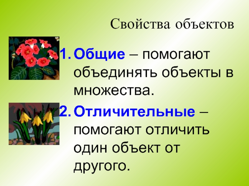 Объединение объектов. Свойства объектов Общие и отличительные. Объект и его свойства свойства объекта Общие отличительные. Объект и его свойства 4 класс. Слайд свойства объекта.