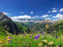 I like my country