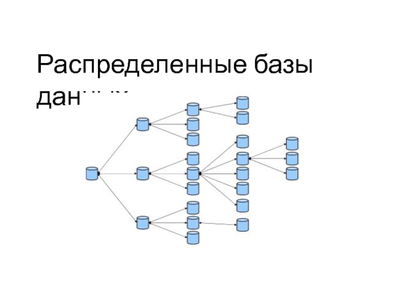 Модели распределения данных