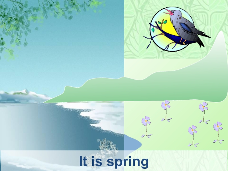It is spring