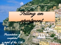 Selling an apartment