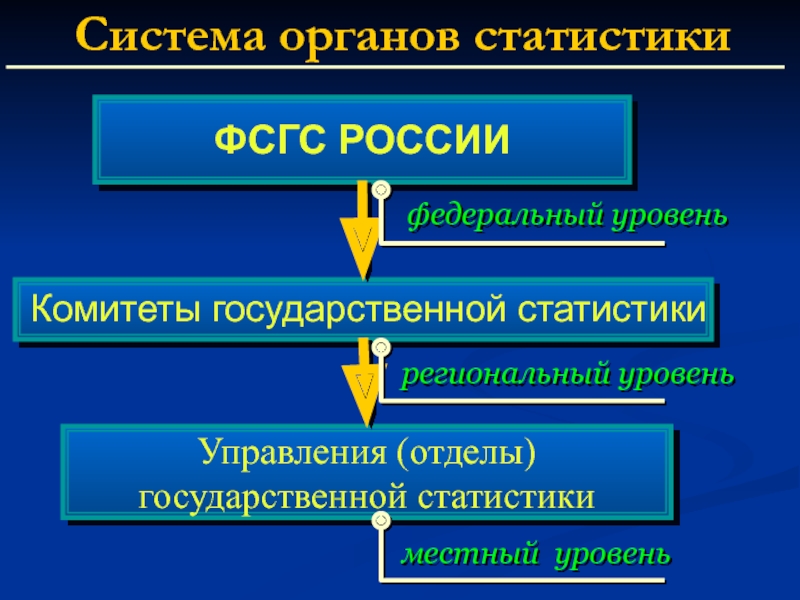 Статистические органы россии