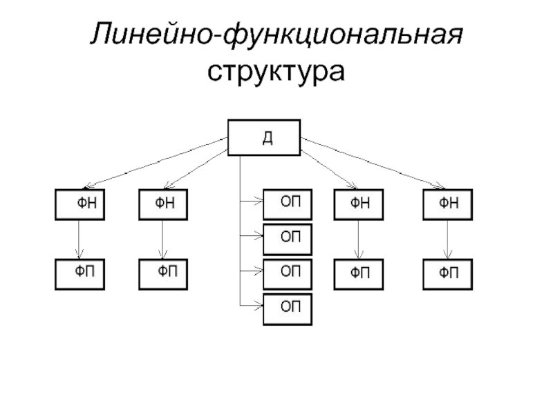 Линейно функциональная структура