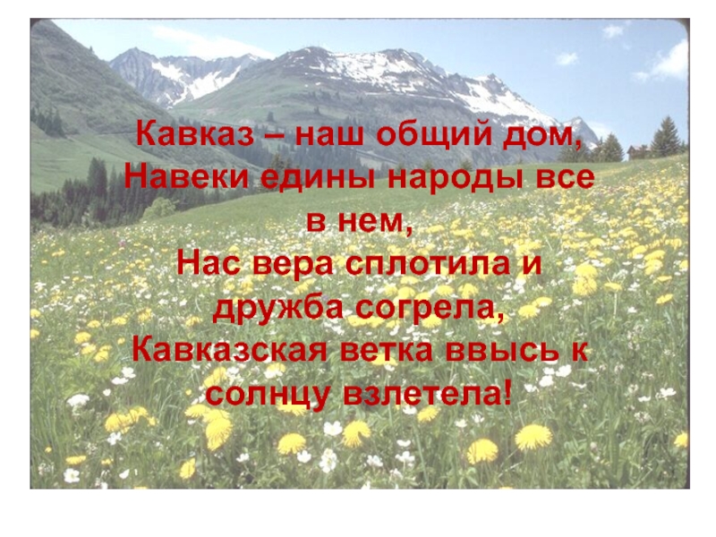 Наш кавказ. Кавказ наш общий дом. Проекта «Кавказ – наш общий дом». Кавказ это наш дом. Кавказ наш общий дом рисунок.