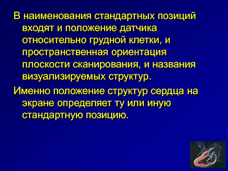 Ориентация плоскости. Пространственная ориентация УЗИ. Ориентирующая плоскость. Стандартные жхокардиоорафисеские досиумы и позиции.