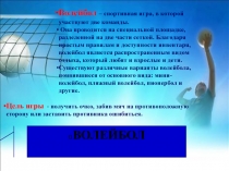 Волейбол 