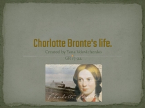 Charlotte Bronte's life