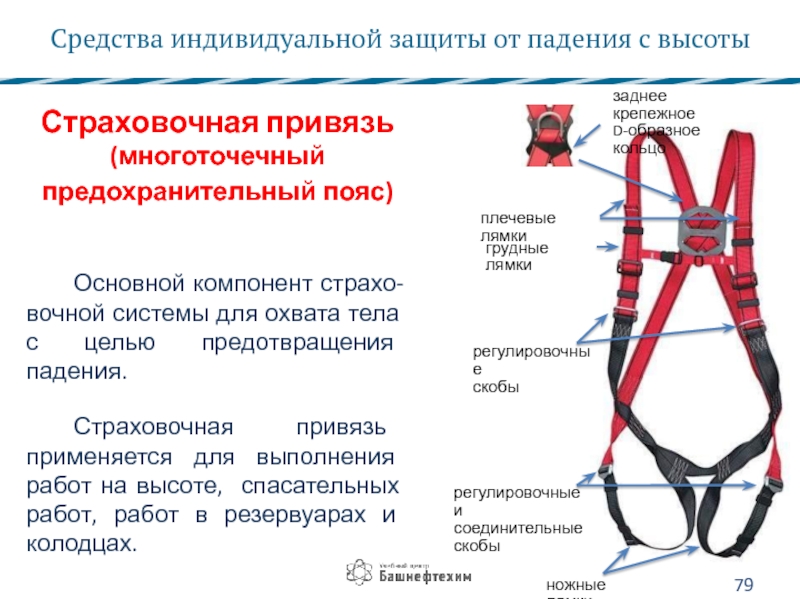 Удерживающая система при работе на высоте картинки