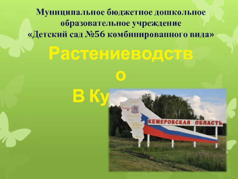 Растениеводство В Кузбассе
