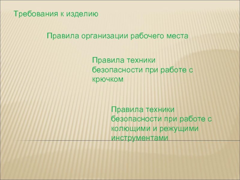 Править изделие. Требования к изделию фото для презентации.