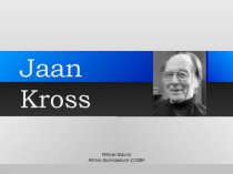 Jaan Kross