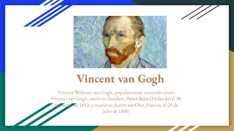 Презентация Vincent van Gogh