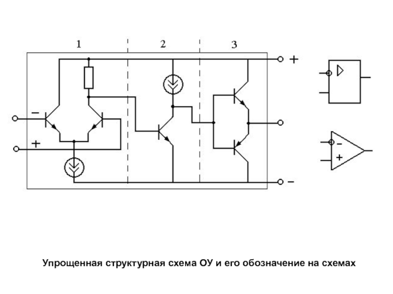 Обозначение оу на схеме