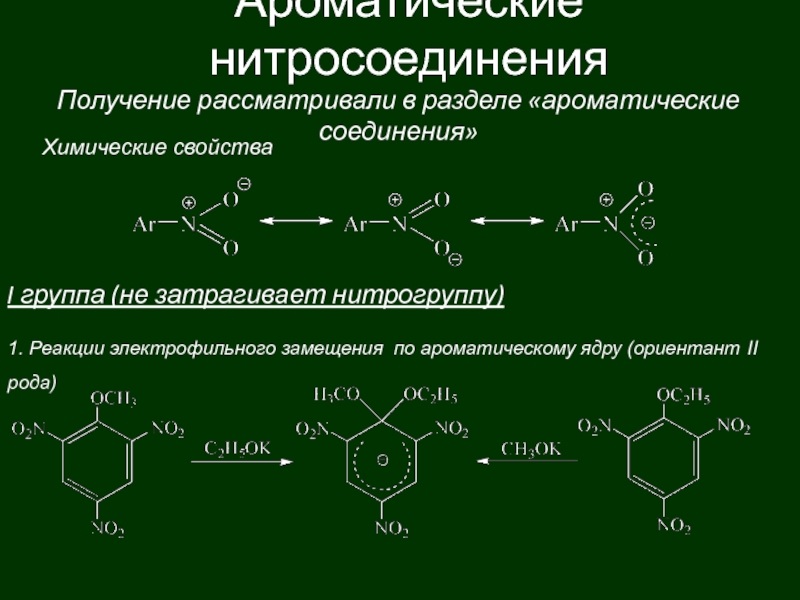 Нитросоединения презентация 10 класс профильный уровень