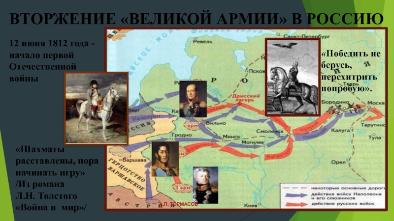 Тормасов 1812 год. Вторжение Великой армии в Россию. Вторжение Великой армии в Россию 1812 кто победил.