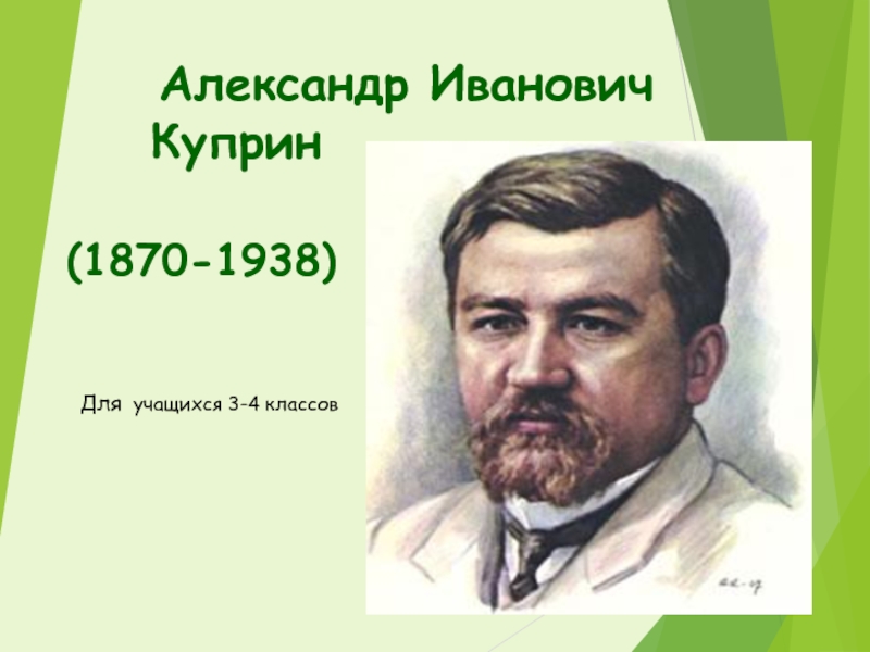 Александр Иванович Куприн 1870-1938 гг.