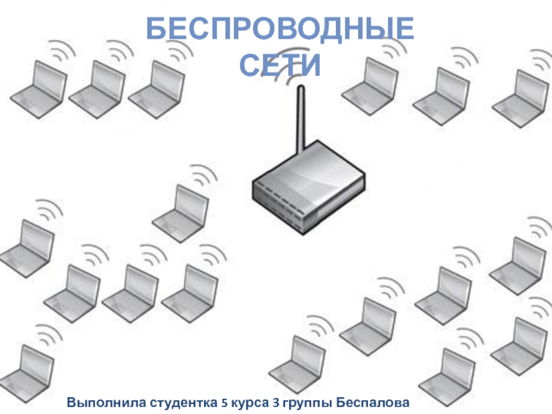 Презентация Беспроводные сети
