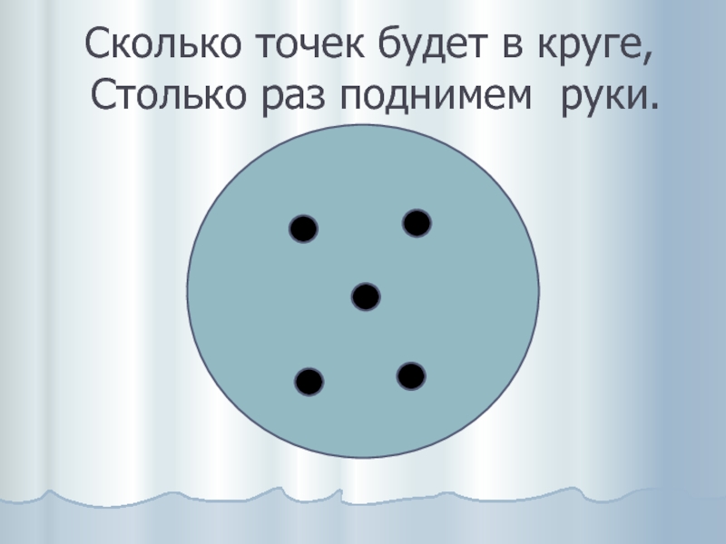 Раз точки. Сколько точек будет в круге. Сколько точек будет в круге столько раз поднимем руки. Карточки точки в круге. Круг с точками внутри.