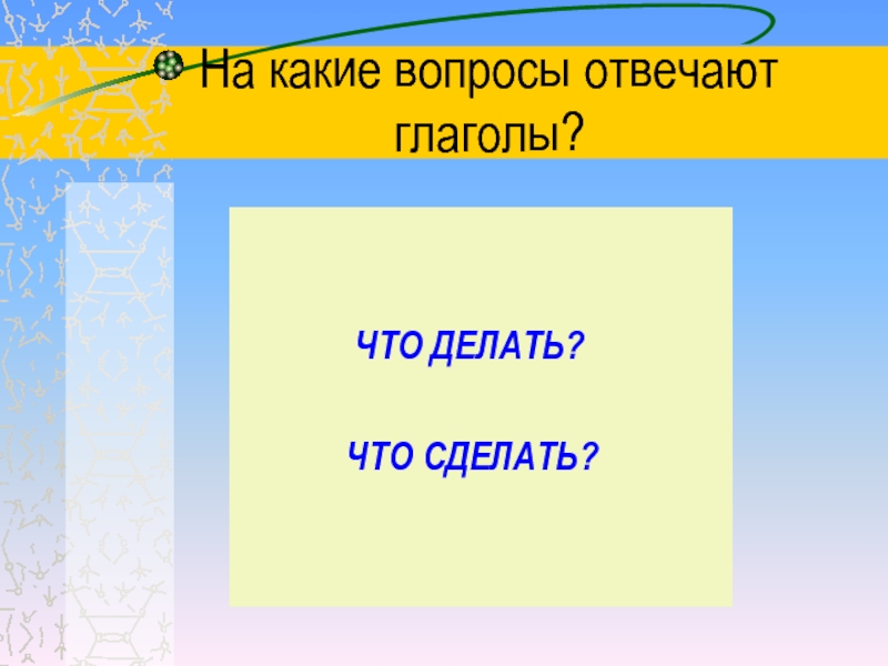 Глаголы исключения 4 класс презентация