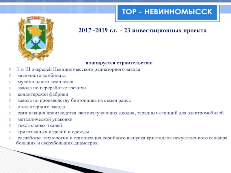 Презентация про невинномысск