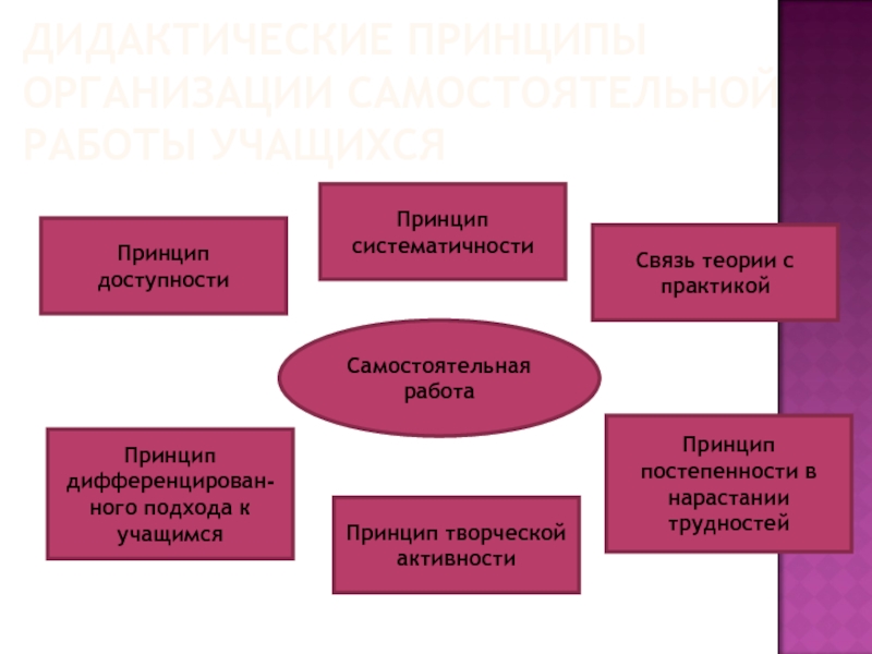 Презентация организация самостоятельной работы обучающихся