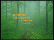 Я заблудился навеки.в слепых переходах пространств и времен (презентация по творчеству Н.С. Гумелева)