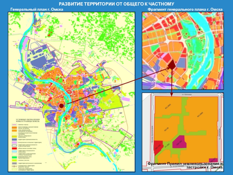 План застройки центрального района омска