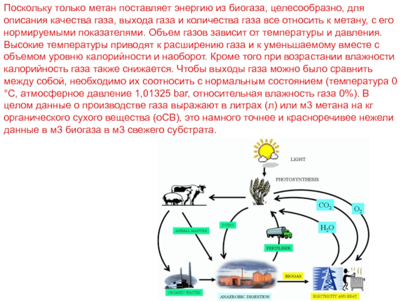 Производство биогаза презентация