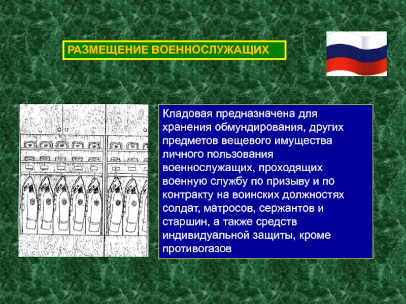 Размещение военнослужащих презентация