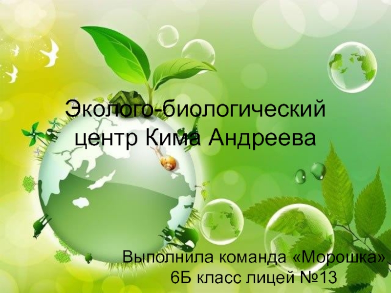 Эколого-биологический центр Кима Андреева