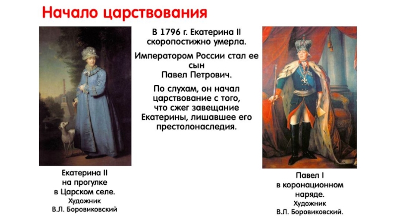 Начал править. Екатерина 2 стал императором. Начало царствования Екатерины 2. Завещание Екатерины. Завещание Екатерины второй.