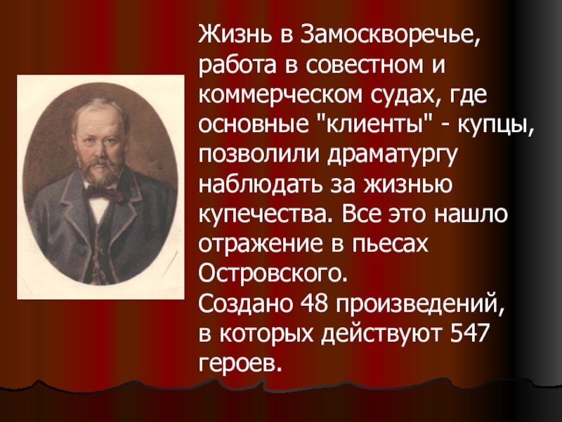 Художественное творчество островского. Островский Александр Николаевич купечество. Театр Александра Николаевича Островского. Отец Островского Александра Николаевича. Островский отец русского театра.