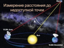 Измерение расстояния до недоступной точки 8 класс