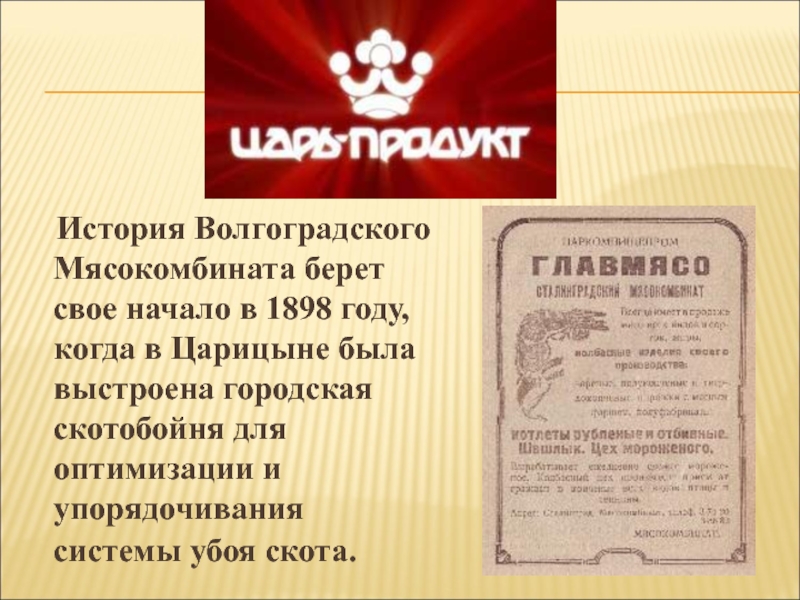 Берет свое начало. Что это было в 1898 году. История предприятия берет свое начало в. История Волгоградской земли УМК. История Волгоградской области кратко.