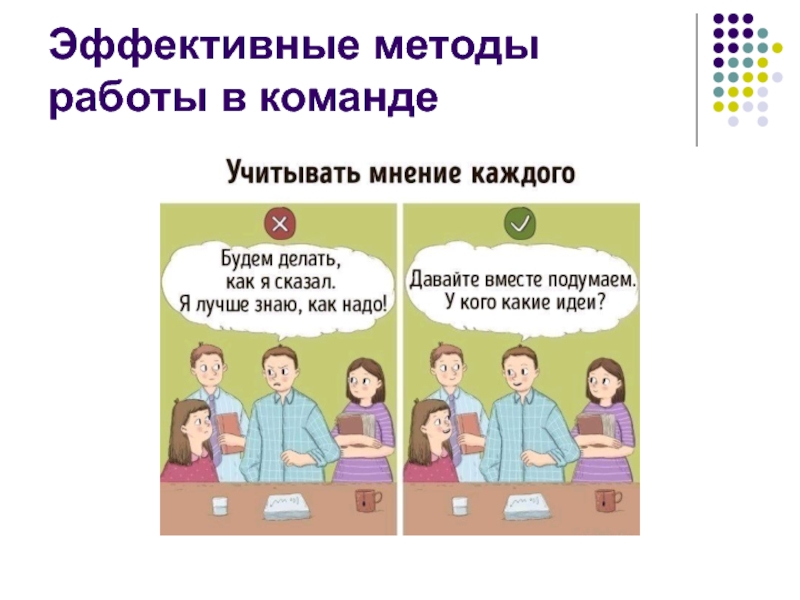 Эффективные методы работы в команде