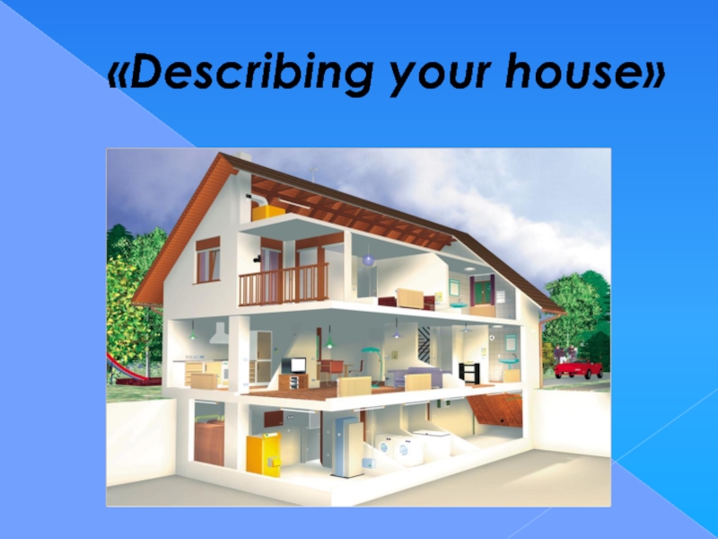 Describing your house