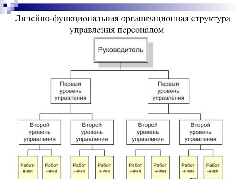 Организационная структура предприятия презентация