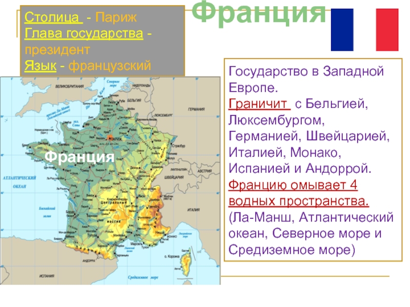 План описания страны испания по плану 7 класс