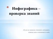 Презентация по инфографике