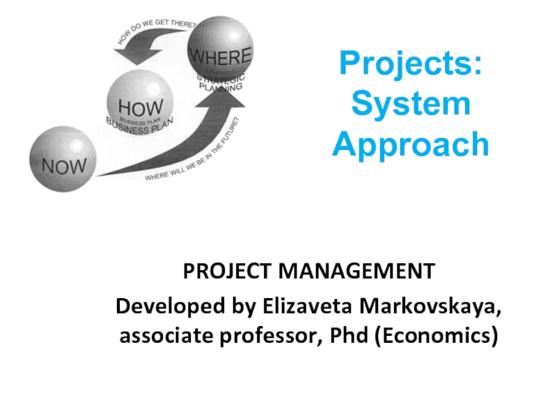 Projects: System Approach