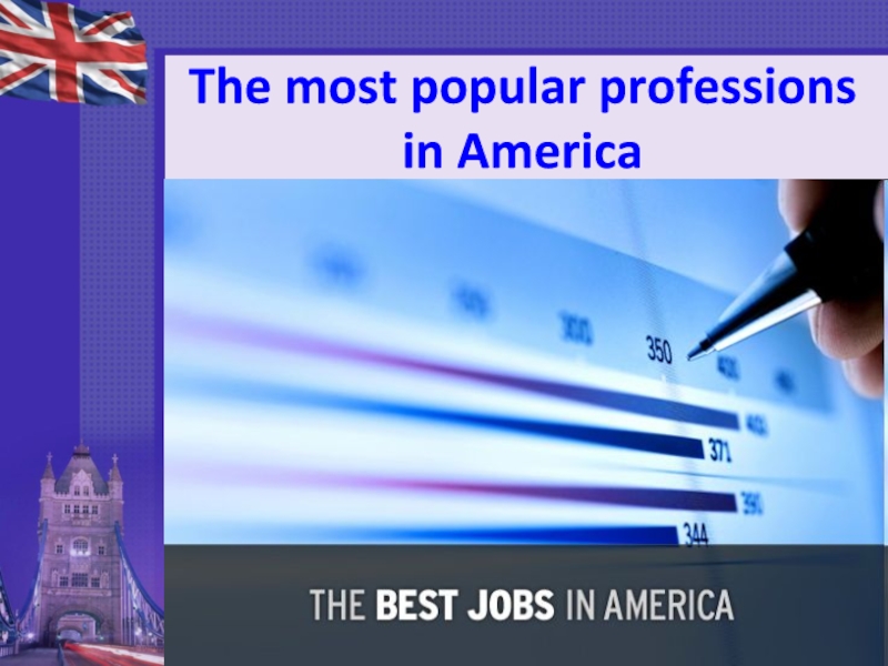 The most popular professions in America