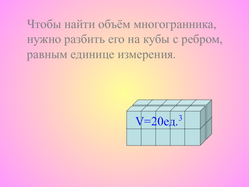 3 ед равно. Объем прямоугольного параллелепипеда. Объем прямоугольного параллелепипеда 5 класс. Объем многогранника, куб. Ед.. Отношение объемов многогранников.
