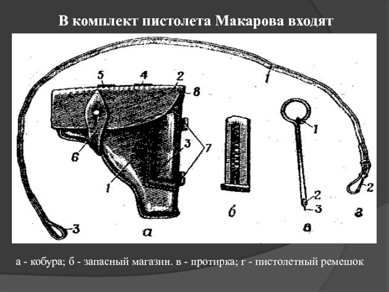 Схема кобура игра