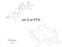 vit D и PTH