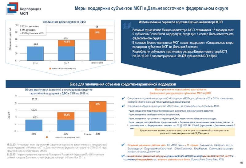 Бизнес план корпорация мсп