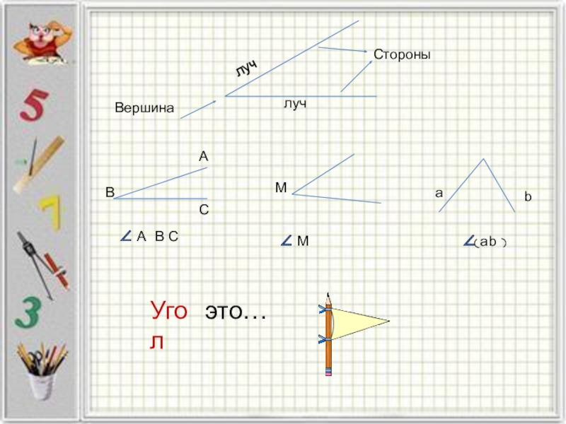 Стороны луча. Луч угол виды углов. Вершина луча. Вершина луча в математике. Определение вершина луча.