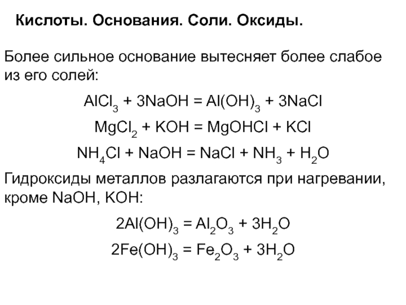 В схеме химической реакции na x naoh y