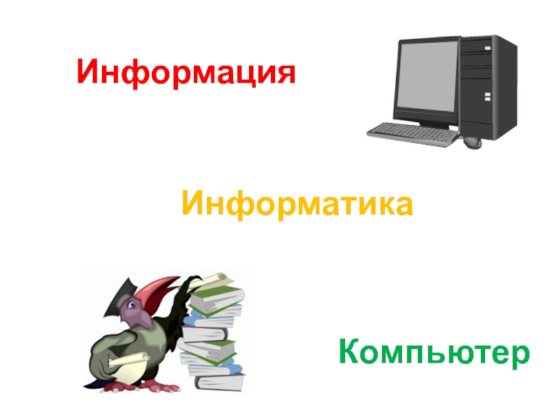 Информация. Информатика. Компьютер 5 класс
