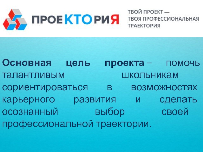 Проект проектория это