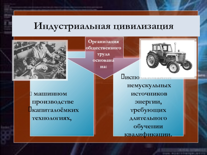 От индустриального к постиндустриальному обществу презентация 9 класс история